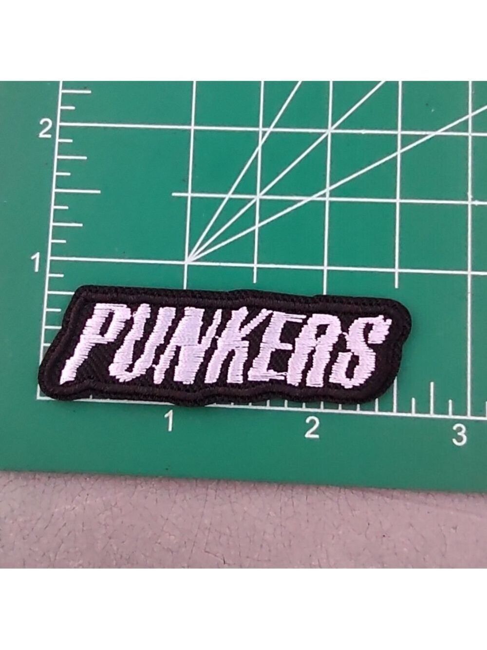 🆓 Free W/Purchase Mini Black and White Punkers Patch